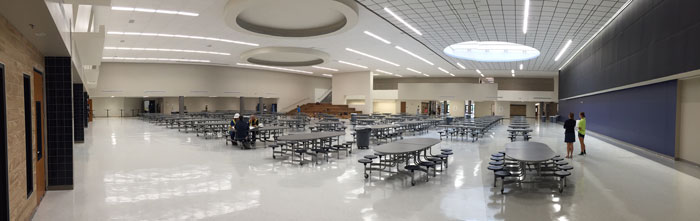 New Keller High Cafeteria 