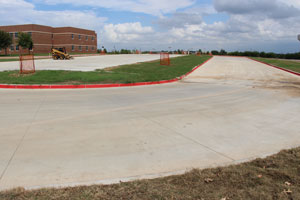 Extension of Hillwood Middle School Drop-off/Pick-up lane 